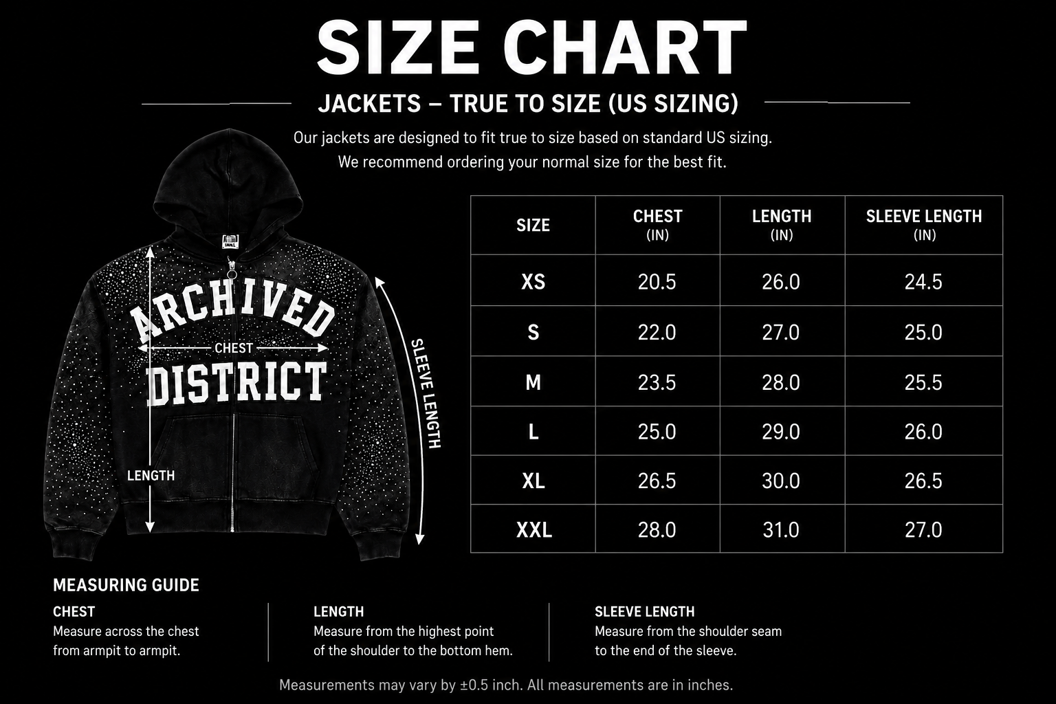 Archived "Classic" Jacket